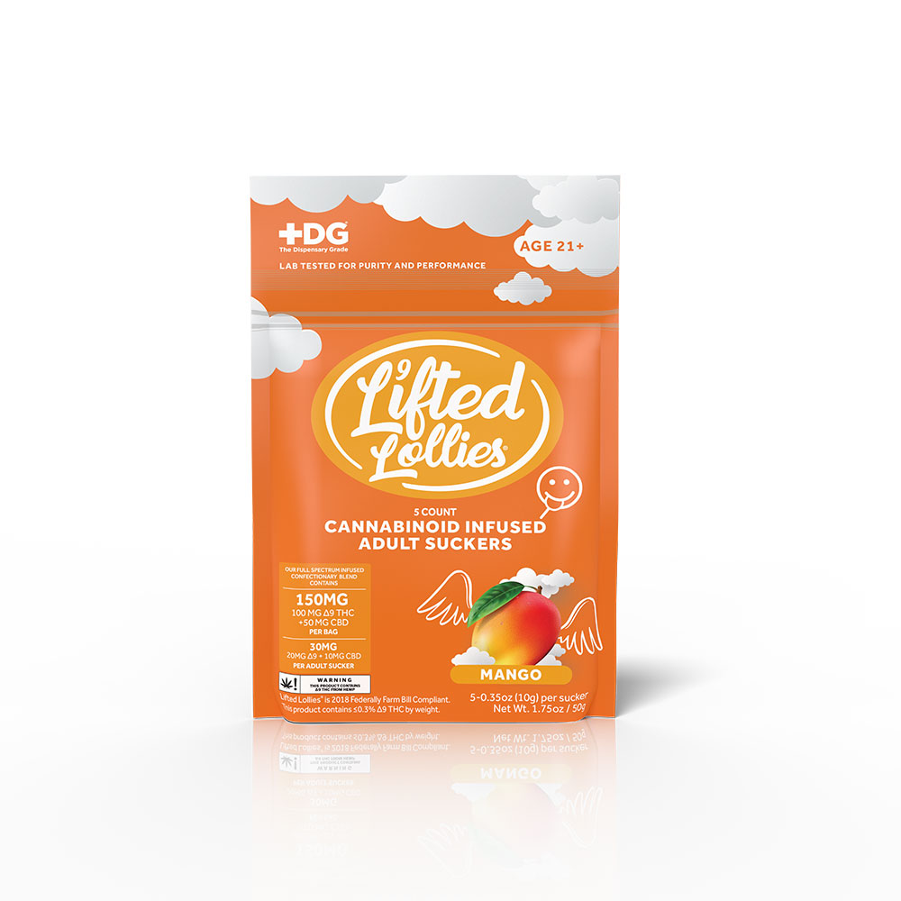 Lifted Lollies Mango - Edible Lollipop